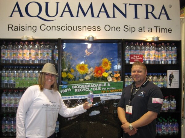 Photo unavailable. Archive image associated with Aquamantra at Expo West 2009.