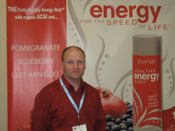Photo unavailable. Archive image associated with the Forte Healthy Energy Shot brand at Expo West 2009.