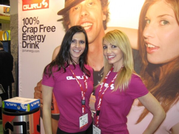 Photo unavailable. Image associated with the Guru Energy brand at Expo West 2009.
