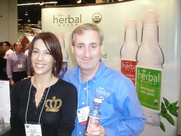 Photo unavailable. Archive image associated with the Herbal Water brand at Expo West 2009.