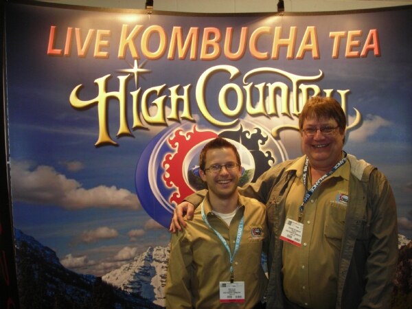 Photo unavailable. Archive image associated with the High Country Kombucha brand at Expo West 2009.