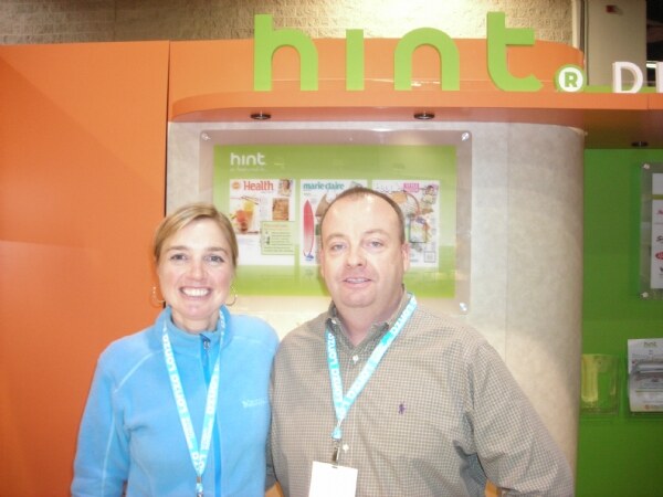 Photo unavailable. Archive image associated with the Hint brand at Expo West 2009.