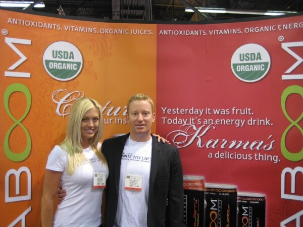 Photo unavailable. Archive image associated with the Infinite Wellness and Kaboom brands at Expo West 2009.