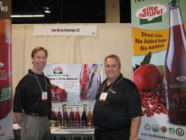 Photo unavailable. Archive image associated with Iron Horse Beverages and Elite Naturel at Expo West 2009.