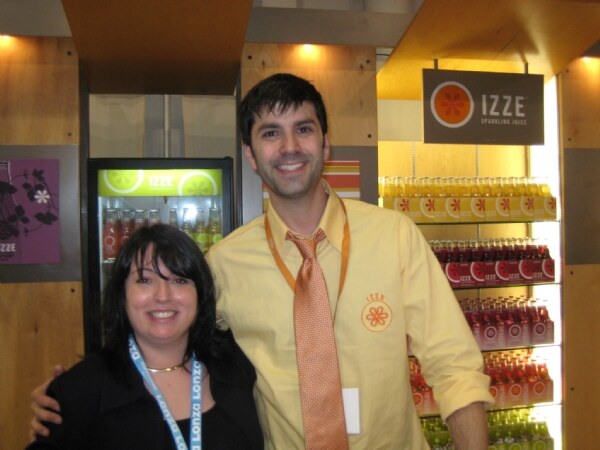 Photo unavailable. Archive image associated with the Izze brand at Expo West 2009.