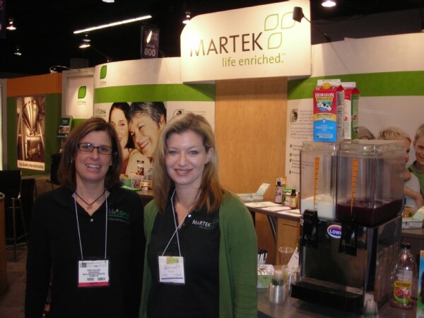 Photo unavailable. Exhibit image associated with the Martek brand at Expo West 2009.