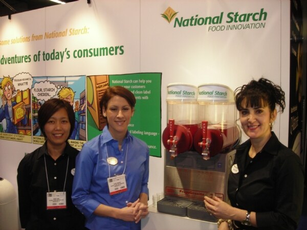 Photo unavailable. Exhibit image associated with the National Starch brand at Expo West 2009.
