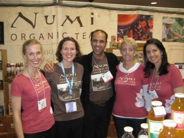 Photo unavailable. Exhibit image associated with the Numi Tea brand at Expo West 2009.