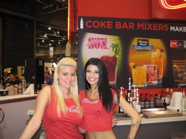 Photo unavailable. Image associated with Coca-Cola at the Nightclub and Bar 2009 trade show.