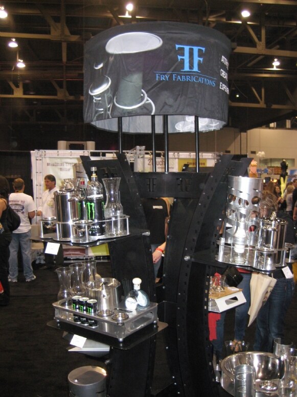 Photo unavailable. Image associated with Fry Fabrications products at the Nightclub and Bar 2009 trade show.