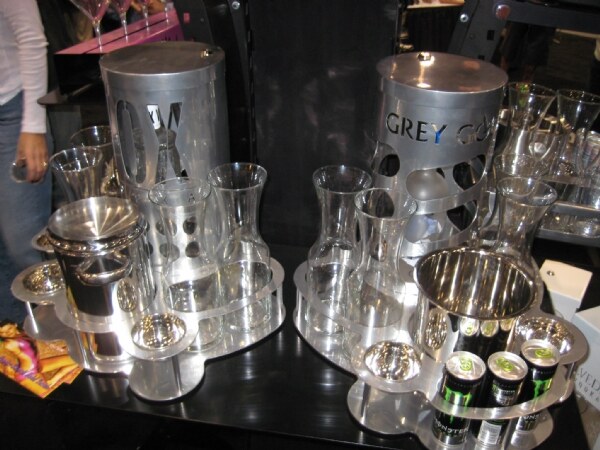 Photo unavailable. Image associated with Fry Fabrications and vodka samples at the Nightclub and Bar 2009 trade show.