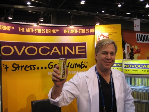 Photo unavailable. Image associated with the Malava and Novocaine brands at the Nightclub and Bar 2009 trade show.