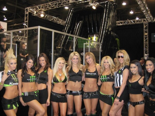 Photo unavailable. Image associated with the Monster brand at the Nightclub and Bar 2009 trade show, labeled as a lineup.