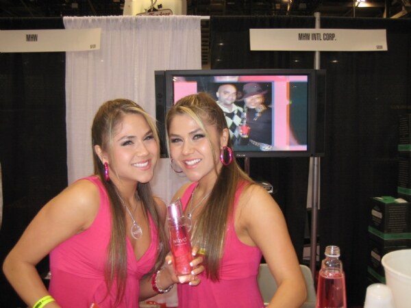 Nuvo display at the Nightclub and Bar 2009 trade show.