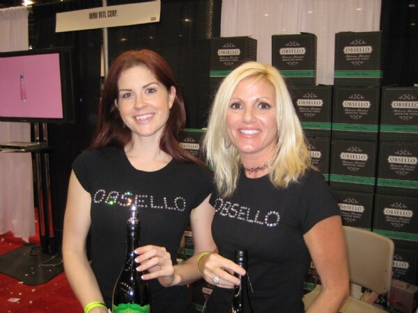 Obsello Absinthe display at the Nightclub and Bar 2009 trade show.