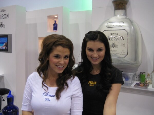 Patron display at the Nightclub and Bar 2009 trade show.
