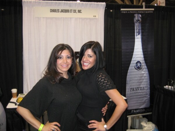 Pravda Vodka display at the Nightclub and Bar 2009 trade show.