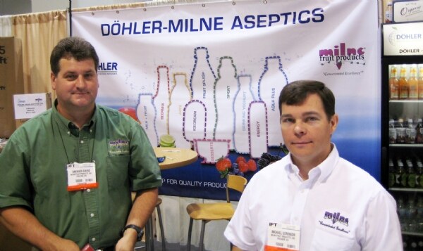 Photo from IFT 2009 associated with Dohler-Milne Aseptics. The image is unavailable, so no further visual detail can be described.
