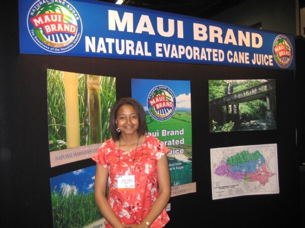 Exhibit display for Maui Brand at the IFT 2009 trade show. The photo is unavailable, so no further detail of the scene is described.