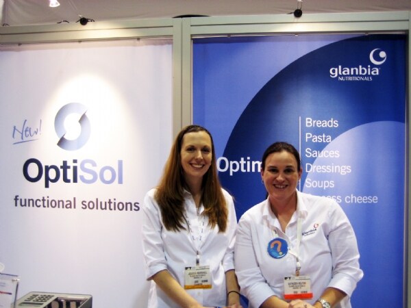 Exhibit display for OptiSol at the IFT 2009 trade show. The photo is unavailable, so no further detail of the scene is described.