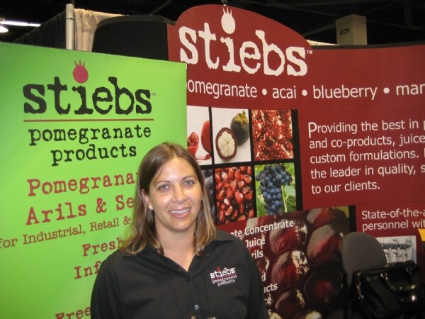 Photo unavailable. Booth of Stiebs at the IFT 2009 trade show.