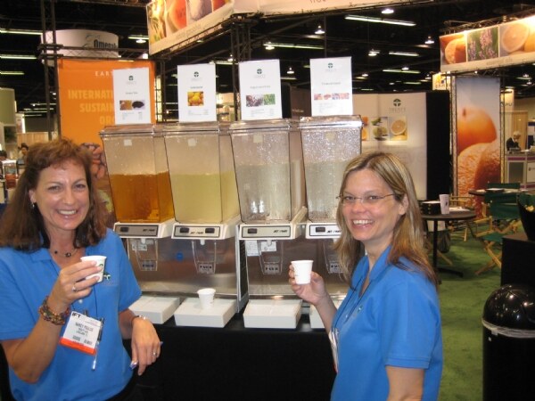 Photo unavailable. Booth of Treatt at the IFT 2009 trade show.