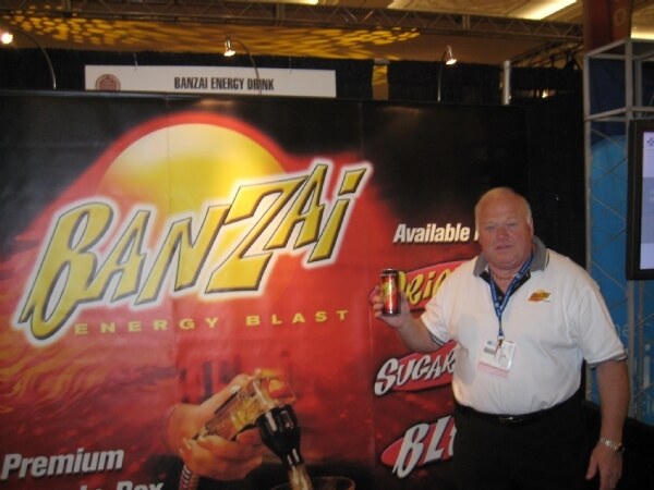 Photo from NBWA 2009 associated with Banzai Energy Drink. The image is unavailable, so no further visual detail can be described.