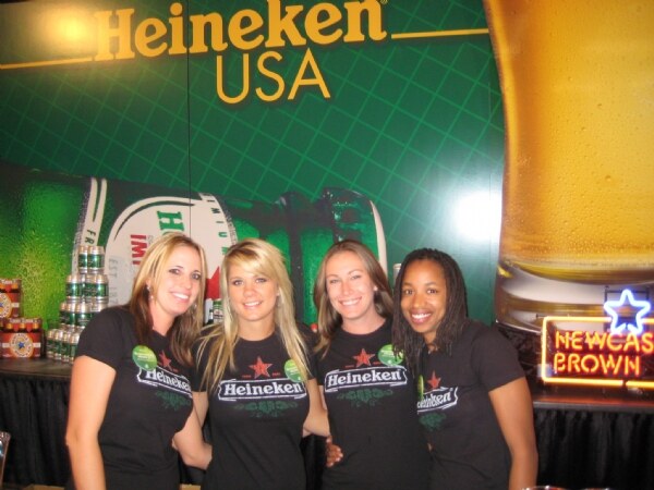 Photo unavailable. Archive image associated with the Heineken brand at the NBWA 2009 trade show.