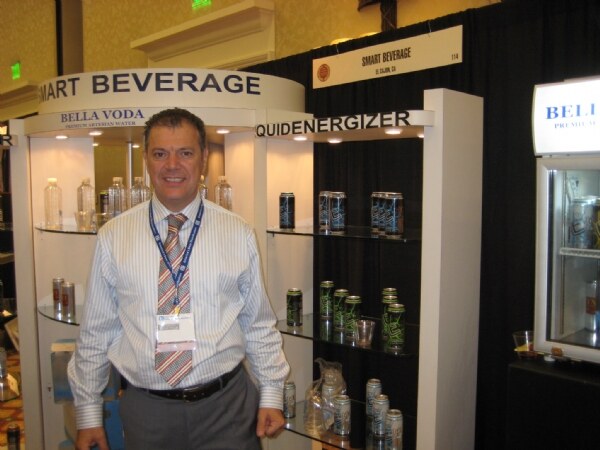 Photo from NBWA 2009 related to the brands Liquid Energizer and BellaVoda Water. The image is unavailable, so no further visual details can be described.