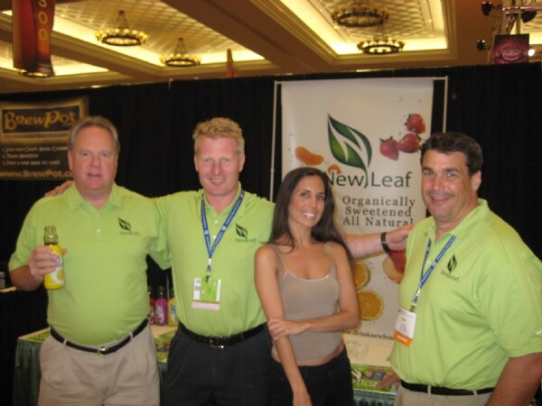 Photo from NBWA 2009 associated with New Leaf Tea. The image is unavailable, so no further visual detail is described.