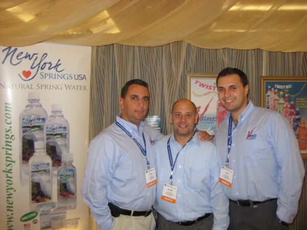 Photo from NBWA 2009 associated with New York Spring Water. The image is unavailable, so no further visual detail is described.
