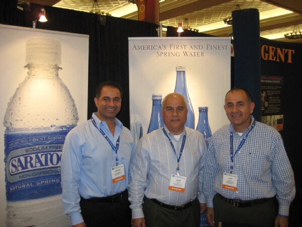 Photo unavailable. Image associated with Saratoga Spring Water at the NBWA 2009 trade show.