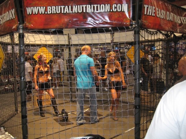 Photo unavailable. Image from the Brutal Nutrition listing at the Olympia 2009 trade show.