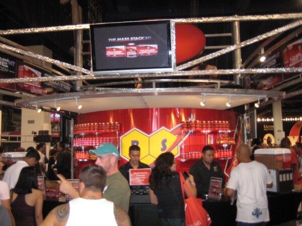 Photo unavailable. Image of the BSN booth listing at the Olympia 2009 trade show.