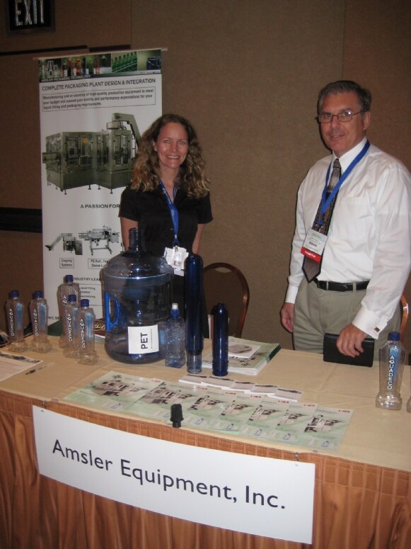 Photo associated with the Amsler Equipment brand at the Pack Expo 2009 trade show. The photo is unavailable, so no further visual detail is described.
