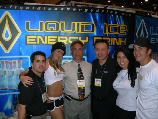 The Liquid Ice team was there in numbers to meet their many on-premise account owners.