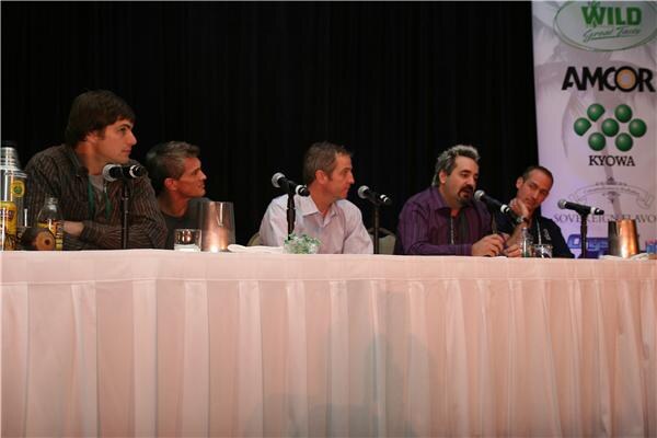 A panel discusses strategies for introducing unfamiliar products