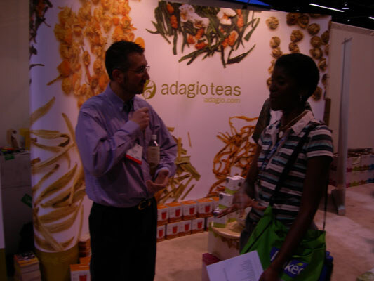 Adagio Teas busy selling its new flavors.