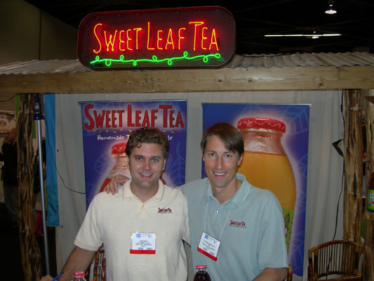 David Smith and Claton Christopher of Sweet Leaf Tea