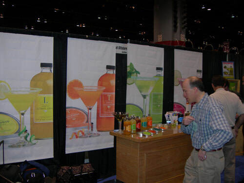 Nantucket Off-Shore showing off its high-end mixers.