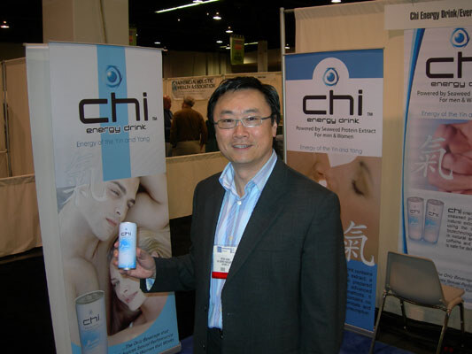 Peter Leung of Chi Energy Drink, a new erotic drink.