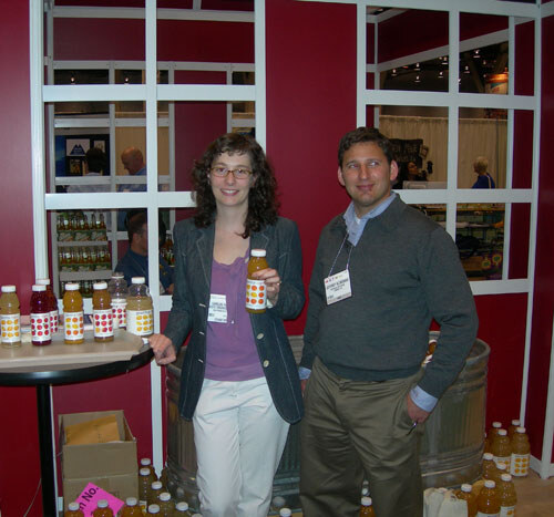 Who is that handsome guy with Caroline Hanni from Purity Organic you ask? Why, it's Jeffrey Klineman, Beverage Spectrum's new editor in chief!