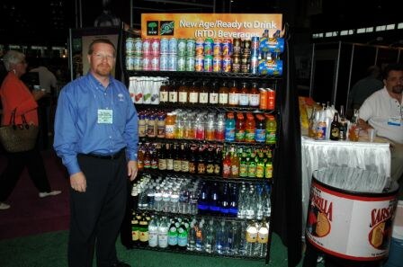 Jim Schorzmann, Director of Field Sales for the Tree of Life.; Tree of Life distributes gourmet beverages.